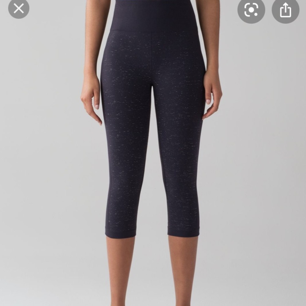 Lululemon free to flow crop leggings
